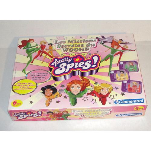 Jeu De Societe Totally Spies Les Missions Secretes Du Woohp 2007 Clementoni