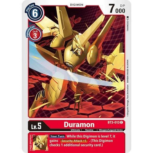 Digimon Card Game - Duramon Bt3-013 - Common