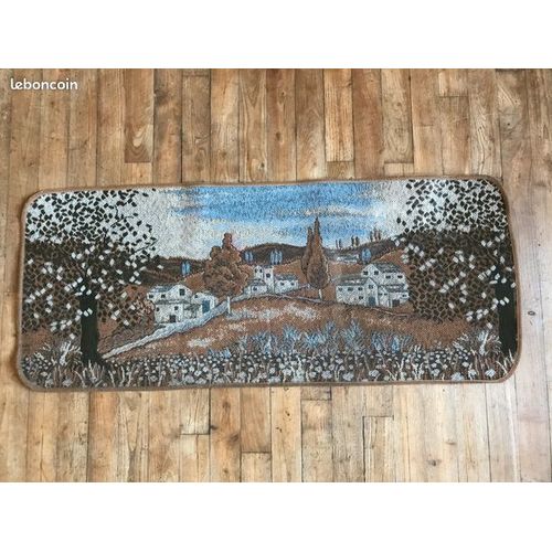 Tapis Motif Paysage Rectangulaire
