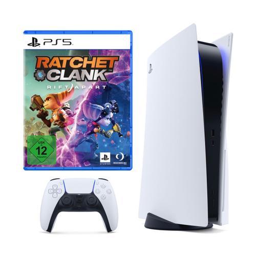 Pack PS5 & Ratchet & Clank Rift Apart - Console de jeux Playstation 5  (Standard)