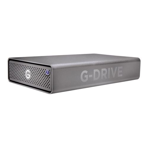 SanDisk Professional G-DRIVE PRO - Disque dur - 4 To - externe (de bureau) - USB 3.2 Gen 1 / Thunderbolt 3 (USB-C connecteur) - 7200 tours/min