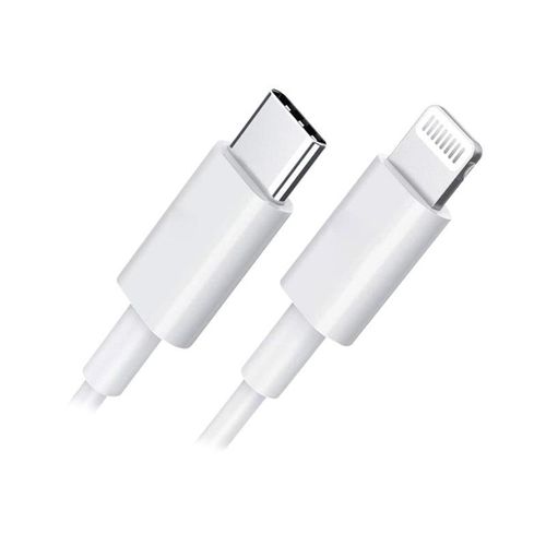DLH - Câble Lightning - 24 pin USB-C mâle pour Lightning mâle - 2 m - blanc