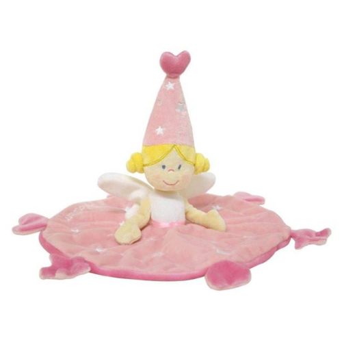 Doudou Fee Reine Princesse Celestine Titoutam Rose Jaune Peluche Elfe Ailes Blanches Jouet Petite Fille Magicienne