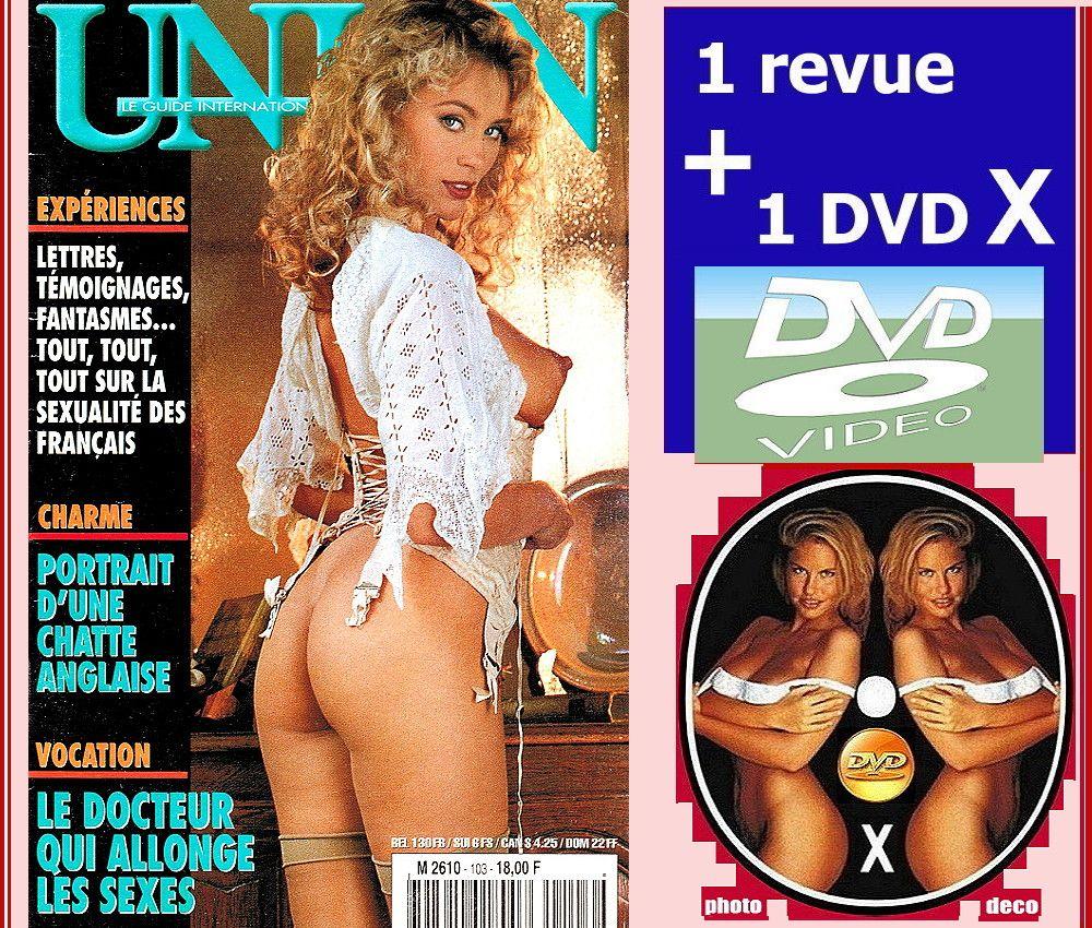 UNION 103 _ revue PORNO .. + + + 1 DVD X en CADEAU , superbe DVD