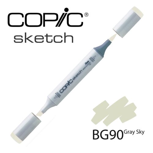 Marqueur À L'alcool Copic Sketch Bg90 Gray Sky