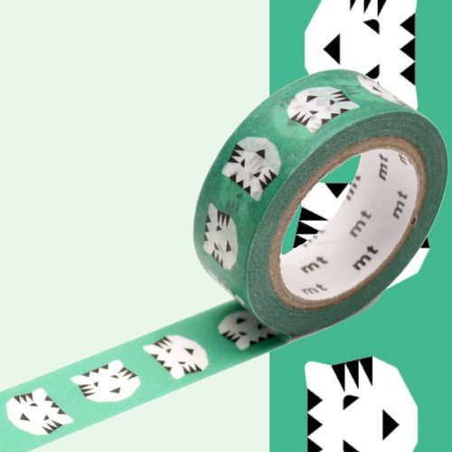 Masking Tape Mt Papier Tigre Motif Le Tigre