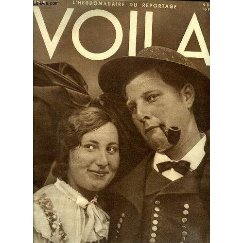 Voila N° 142 - Place Aux Vieux Par Marius Larique, One Ne Patine Pas Avec L Amour Par Claude Lanoue, On Aura Tout Vu, Les Gaités Du Cinéma Par Paul Bringuier, Au Pays De L Ami Fritz Par Pierre Hamp(...)