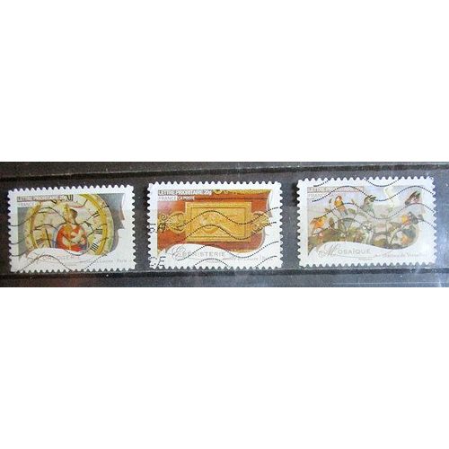 2009.Adh254;Adh256;Adh258: Métiers D'art