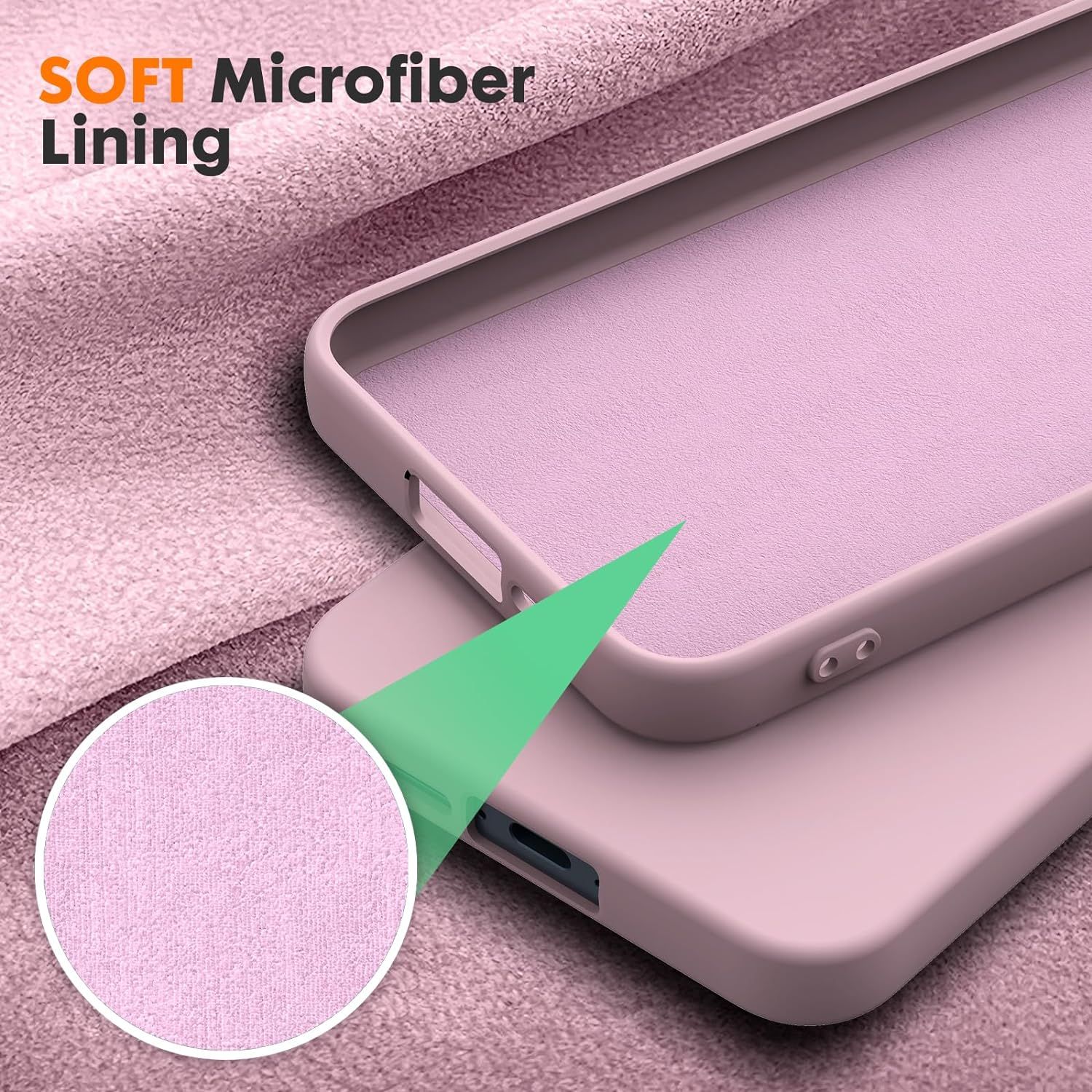 Coque Pour Samsung Galaxy A55 5g, Coque Silicone Liquide Int... - 4