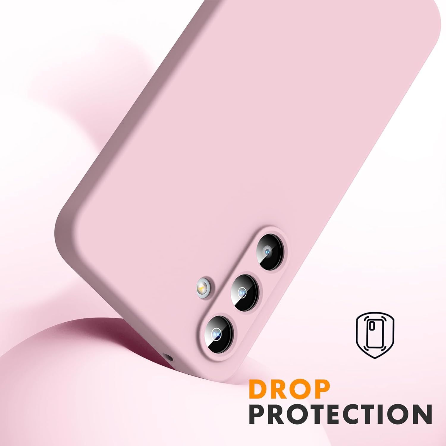 Coque Pour Samsung Galaxy A55 5g, Coque Silicone Liquide Int... - 5