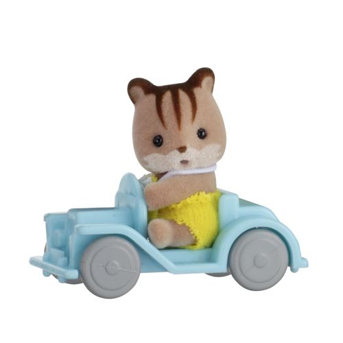 Les Valisettes Le Bébé Écureuil Et Voiture
