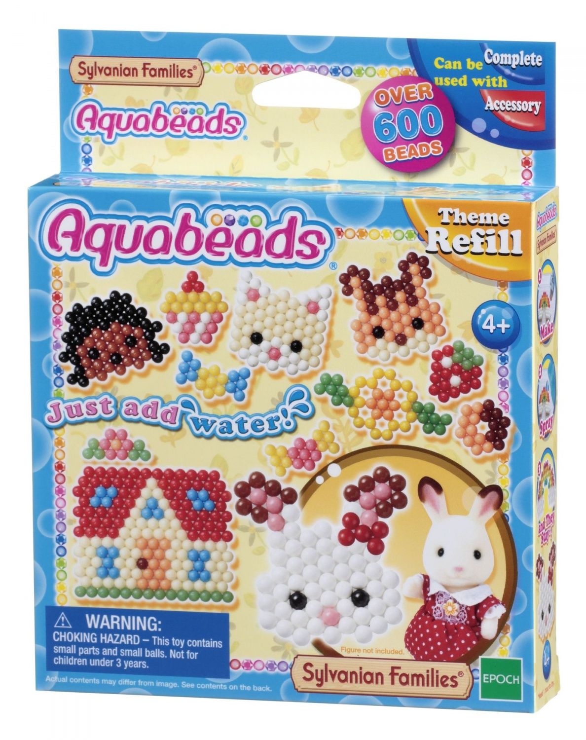 Aquabeads : Recharge de 600 perles à facettes bleues - Jeux et jouets  Aquabeads - Avenue des Jeux