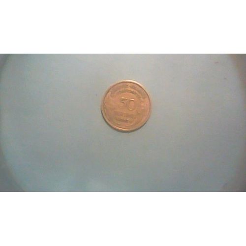 50 Centimes 1933 Bronze-Alu