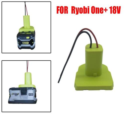 Adaptateur de Batterie Eujgoov BPS18RL Convertisseur pour Batterie Lithium-ION Stanley vers Ryobi 18V 