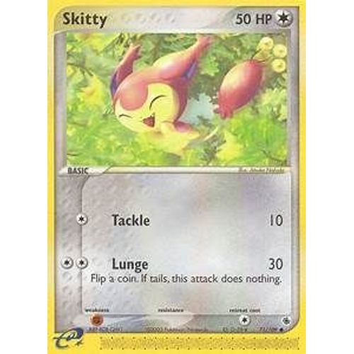 Skitty Ex Rubis Et Saphir 71