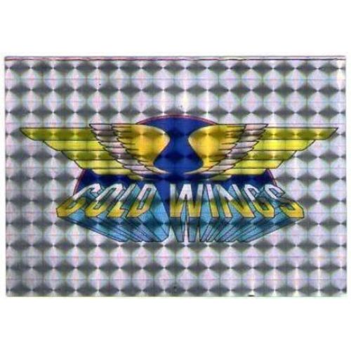 Panini Stickers - Brillant - " Gold Wings " - Années 80