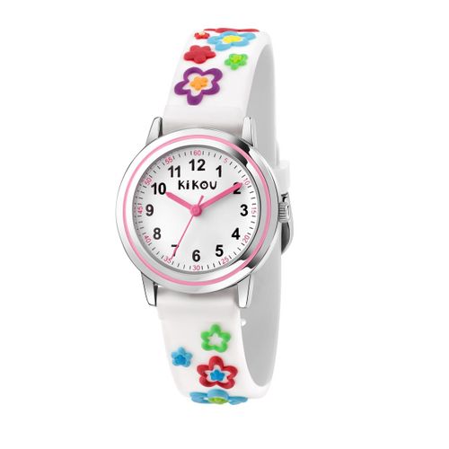 Montre Enfant Kikou Hobby En Silicone Multicolore