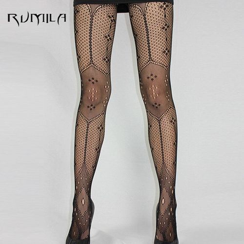 Bas Jacquard À Motif Résille Pour Femmes Et Filles,Collants,Collants,Noir,Sexy,Tête De Mort,Dame,Mode,1 Pièce,Dww40