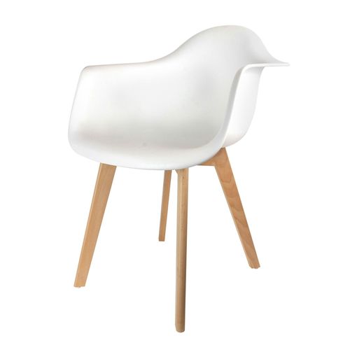 Fauteuil Scandinave Mobiliers Design - Blanc