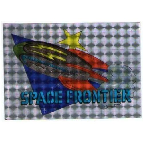 Panini Stickers - Brillant - " Space Frontier " - Années 80