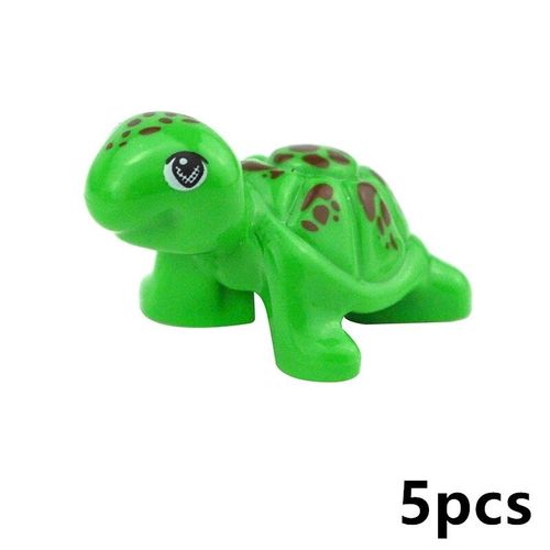 Blocs De Construction En Briques Pour Animaux De Compagnie,Animaux Créatifs,Zoo,Chien,Canard,Tortue,Pingouin,Chat,Cochon,?ufs,Oiseau,Lapin,,Modèle De Jouets Pour Enfant - Type Cn00070-A16