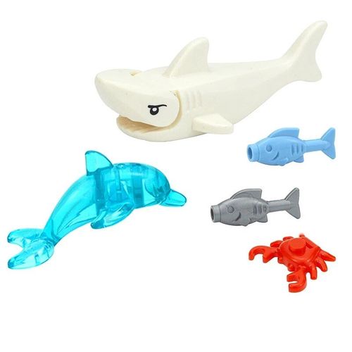 Blocs De Construction En Briques Pour Animaux De Compagnie,Animaux Créatifs,Zoo,Chien,Canard,Tortue,Pingouin,Chat,Cochon,?ufs,Oiseau,Lapin,,Modèle De Jouets Pour Enfant - Type Cn00070-A41