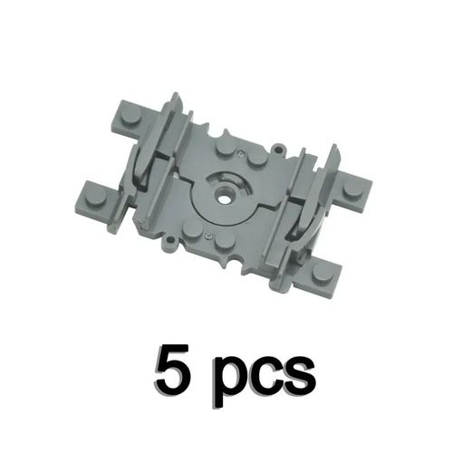 Rail De Train De Ville En Briques,Modèle De Jouet,Piste Souple,Incurvée Et Droite Pour Enfants,Cadeau Compatible Avec Toutes Les Marques De Chemin De Fer Leduo - Type Soft-Track-5pcs