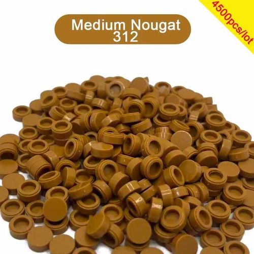 Pixel Art Stuff Brick Mosaic Toys For Artist,Tuile 1x1 Round 98138, Remix 91 Colors,Importer Nights Part,4500pcs Per Lot,Bulk Buy - Type Medium Nougat 312