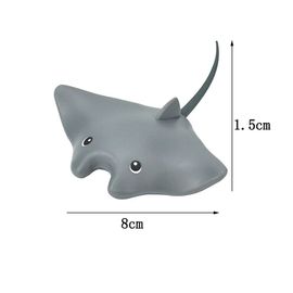 Blocs De Construction De Grande Taille,Chat Kangourou,Chien,Cochon,Lion,Baleine,Modèle,Accessoires,Ferme,Zoo,Jouets Animaux Pour Enfants - Type Devil Fish