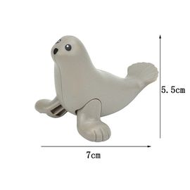 Blocs De Construction De Grande Taille Pour Enfant,Jouets D'animaux,Animaux De Ferme,Zoo,Canard,Chat,Chien,Lion,Baleine,Modèle,Accessoires,Cadeaux - Type Sea Lion