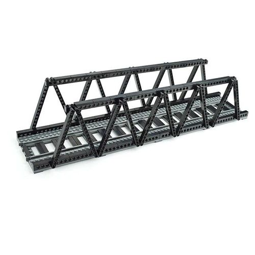 City Train Rail Rack Bricks Model Toy,Soft Track,Cruved And Straight,Cadeau Pour Enfants,Compatible Avec Toutes Les Marques De Chemin De Fer - Type A04