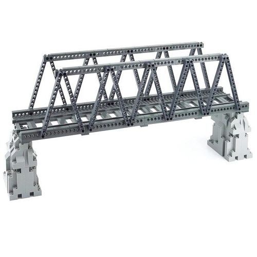 City Train Rail Rack Bricks Model Toy,Soft Track,Cruved And Straight,Cadeau Pour Enfants,Compatible Avec Toutes Les Marques De Chemin De Fer - Type A02