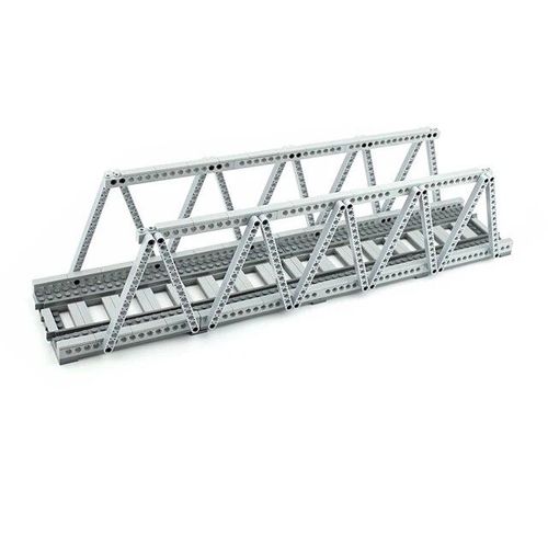 City Train Rail Rack Bricks Model Toy,Soft Track,Cruved And Straight,Cadeau Pour Enfants,Compatible Avec Toutes Les Marques De Chemin De Fer - Type A06
