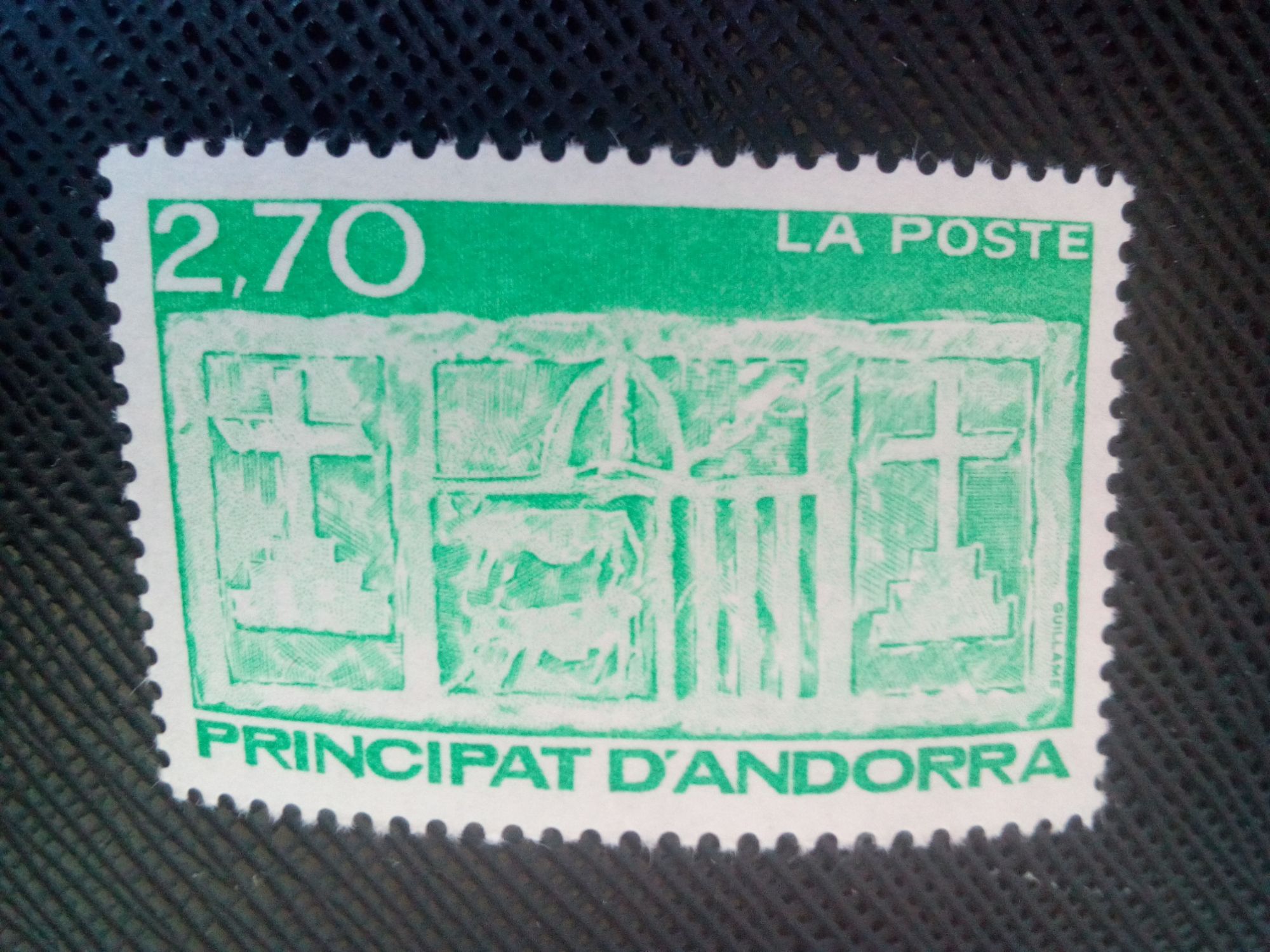 Timbre Andorre Yt 472 Les Plus Anciennes Armoiries D'andorre 1996 ( 0040705 )