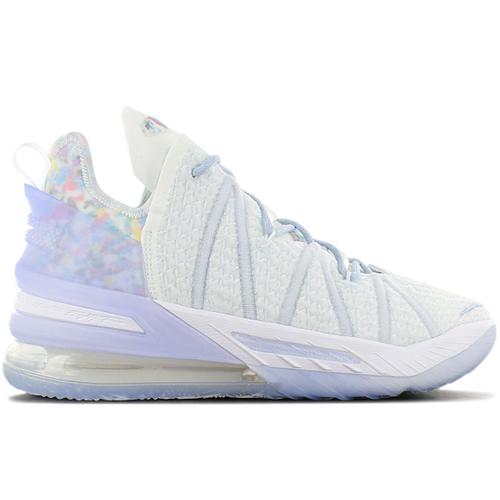 Nike Lebron 18 Xviii Play For The Future Chaussures De Basketsball Bleu Cw3156s400