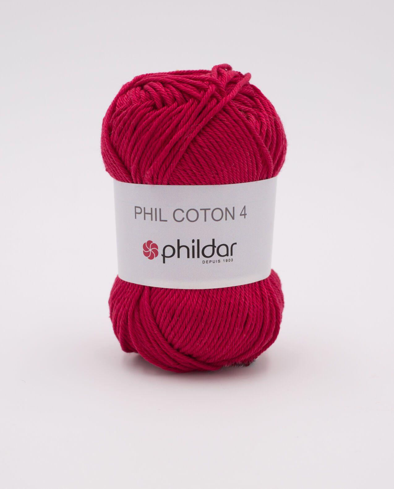 Laine à tricoter boîte 20 mini pelotes - phil coton 3 Phildar