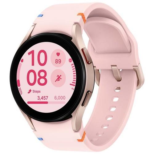 Montre Connectée Samsung Galaxy Watch Fe 40mm Pink Gold Avec Bracelet Sport