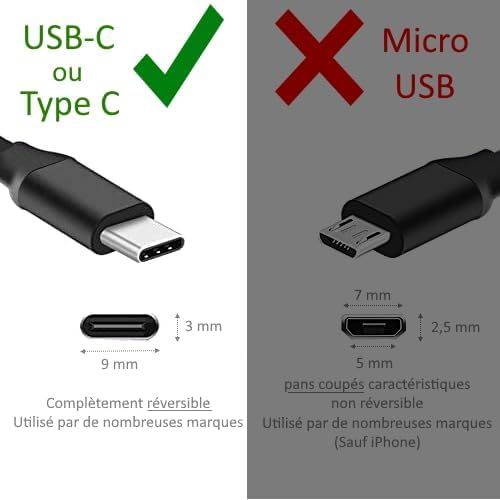 Blanc Chargeur Rapide Pour Samsung Galaxy A55, A35, A15, A25... - 5