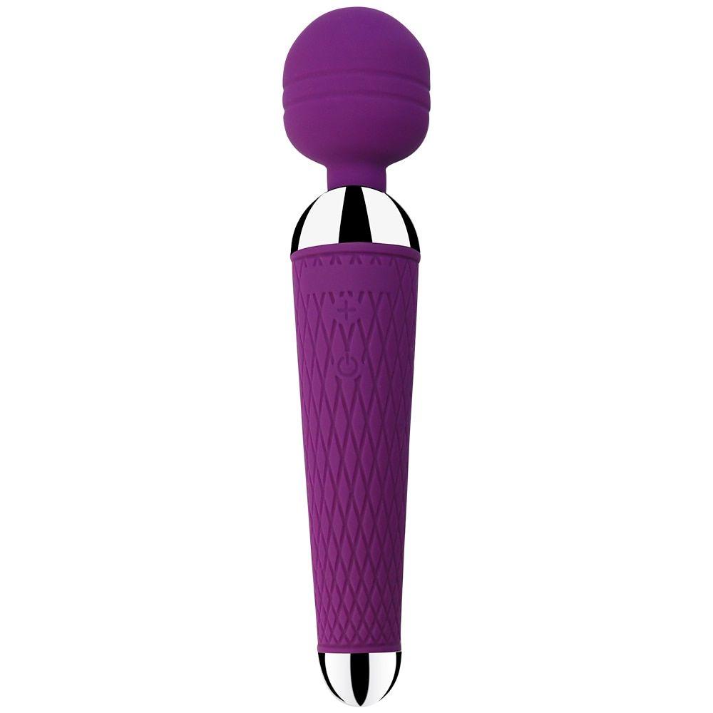 Vibrateur pour clitoris pour femme, vibromasseur puissant, avec chargement  via port USB, baguette magique AV, outil pour le bien être sexuel, jouets  sexuels érotiques, produit destiné aux adultes~dark purple | Rakuten