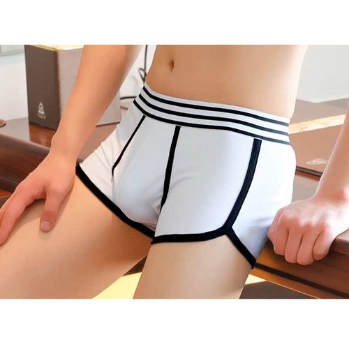 Boxer Short S M L Xl Noir Blanc Bleu Homme Man Underwear Dessous Mann