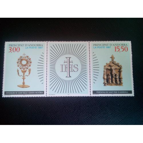 Timbre Andorre Yt 492a Séries: Art Religieux 1997 ( 0040705 )