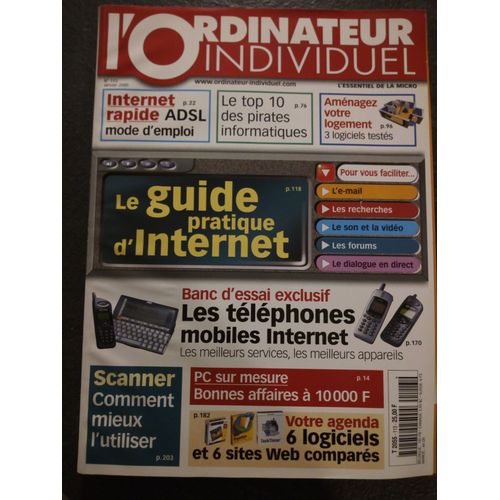 L'ordinateur Individuel N° 113 Le Guide Pratique D'internet