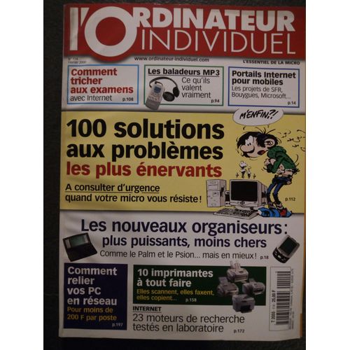 L'ordinateur Individuel N° 114 100 Solutions Aux Problèmes Les Plus Énervant