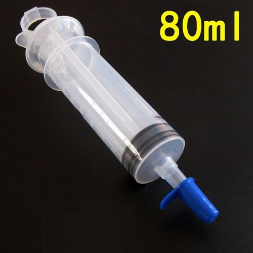 80ml/100ml/150ml/200ml Plastique Réutilisable Grand Grand Hydroponique Nutritif Stérile Santé Mesure Seringue Outils Chat Alimentation Bo242