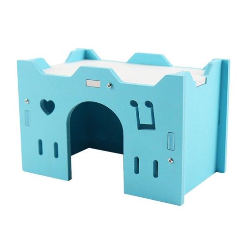 Maison En Bois Pour Hamster, Cage En Forme D'étoile, C¿Ur, Petit Animal, Pour Hamster, Cochon D'inde, Rat Bo714