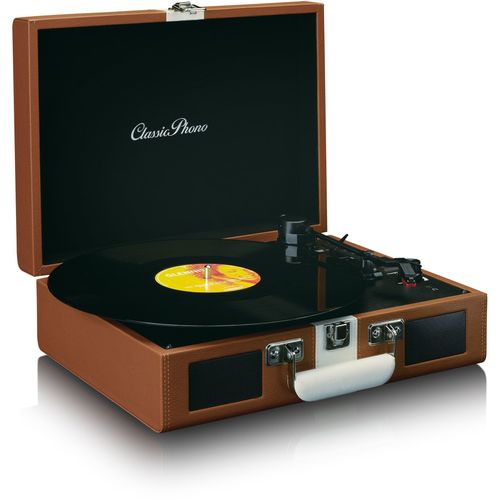 Lenco TT-120 platine valisette avec batterie rechargeable