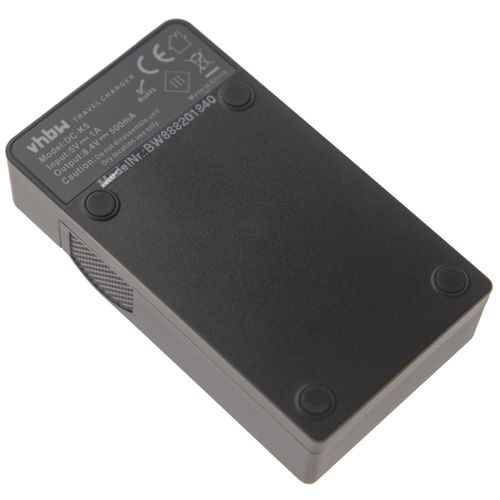 vhbw Chargeur de batterie USB compatible avec Netgear / Arlo VMC4030, VMS3230 caméra, DSLR, action-cam