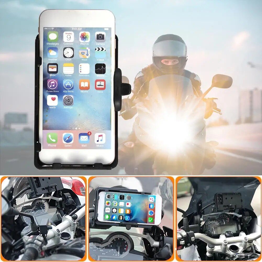Chargeur Sans Fil Pour Bmw R1250gs Adv Rundows Gs F850gs,Sup... - 2
