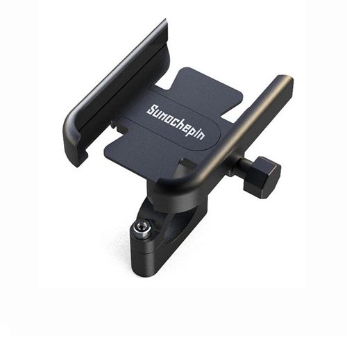 Accessoires De Guidon Pour Moto Et Vélo En Alliage D'aluminium,Pour Smartphone 4-7 Pouces Gps 20-30mm,Support Pour Téléphone - Type Black