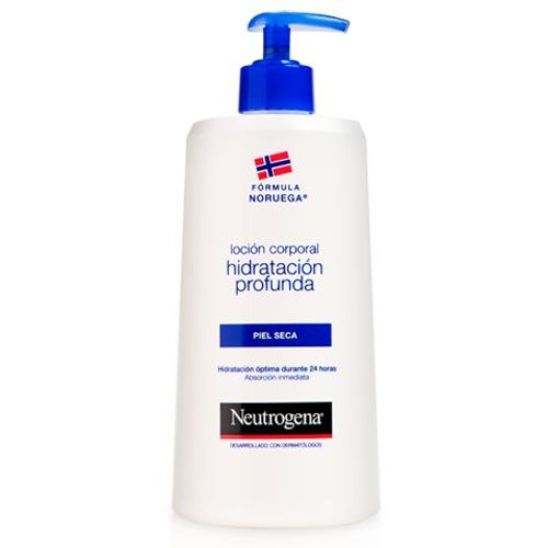 Neutrogena Lotion Corps Hydratation Intense Peaux Sèches 750ml+750ml 
